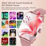 Women's Smart Fitness Watch with Touch Screen