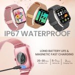 Women's Smart Fitness Watch with Touch Screen
