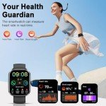 2025 HD Smartwatch with Fitness Tracker & Call Functions