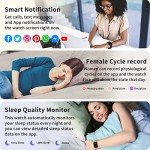 Popglory Smart Watch with Fitness Tracker & Calls