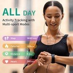 Popglory Smart Watch with Fitness Tracker & Calls