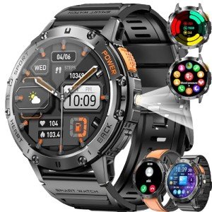 Men’s Smart Watch with AMOLED Display & Fitness Tracker