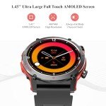 1.43" AMOLED Military Smartwatch for Fitness Tracking