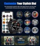 LIGE Men's Smart Watch with 1.43" AMOLED Display