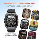 OUKITEL Men's Smart Watch with HD Screen & Fitness Tracker