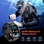 OUKITEL Men's Smart Watch with HD Screen & Fitness Tracker