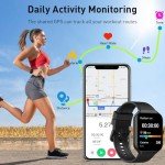 1.96" Waterproof Smart Watch with Fitness Tracker