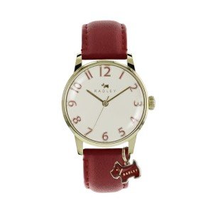 RADLEY Women's Red Leather Strap Watch RY2250