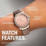 Sekonda Elizabeth Rose Gold Women's Watch with Pink Dial