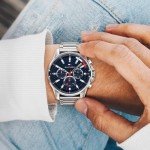 Tommy Hilfiger Men's Silver Multifunction Quartz Watch
