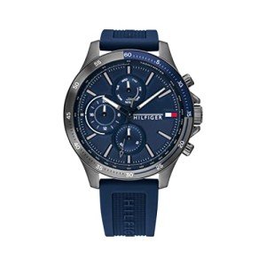 Tommy Hilfiger Men's Navy Blue Silicone Watch