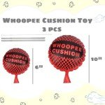 Whoopee Cushions - 3 Pack Prank Fart Toys