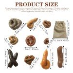 Realistic Fake Poo Prank - 10 Piece Set