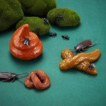 Realistic Fake Poop Prank Toy Set - 8 Pcs