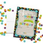 Funny Mummy Halloween Birthday Party Invitations