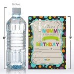 Funny Mummy Halloween Birthday Party Invitations