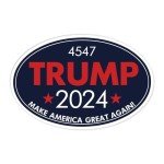 Donald Trump 2024 Prank Donation Confirmation Sticker