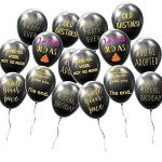 Funny Rude Birthday Balloons - 16 Pack