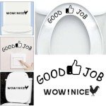 Hilarious Toilet Stickers for Prank Lovers