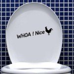 Hilarious Toilet Stickers for Prank Lovers