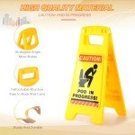 2-Pack Funny Poop in Progress Signs