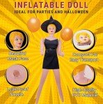 59" Inflatable Air Gag Doll for Pranks & Fun
