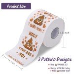 Hilarious 50th Birthday Prank Toilet Paper Gift