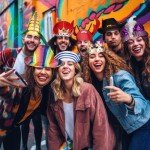 Funny Assorted Jester Hats for Parties and Photos