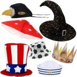 Assorted Funny Hats for Parties and Pranks