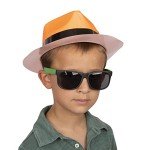 Neon Fedora Hats & Sunglasses Party Pack