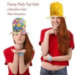 Funny Assorted Top Hats for Parties and Photos