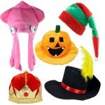 Assorted Funny Hats for Parties and Pranks