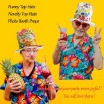 Funny Assorted Top Hats for Parties and Photos