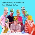 Funny Assorted Top Hats for Parties and Photos