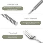 Extendable Prank Fork – Hilarious Telescopic Cutlery