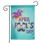 Funny April Fools' Day Garden Flag – Double Sided