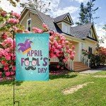 Funny April Fools' Day Garden Flag – Double Sided