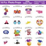 Fun April Fools' Day Photo Booth Props