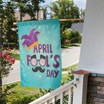 Funny April Fools' Day Garden Flag – Double Sided