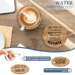 Funny Drink Coasters Set for Office Pranks