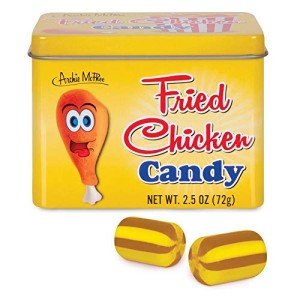 Fried Chicken Candy in Fun Collectible Tin!