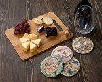 Vintage Map Coasters – Fun and Absorbent Decor
