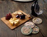 Vintage Map Coasters – Fun and Absorbent Decor