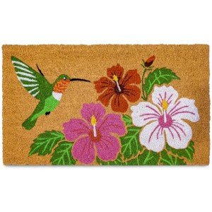 Hilarious Hummingbird Welcome Mat for Outdoor Fun