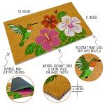 Hilarious Hummingbird Welcome Mat for Outdoor Fun