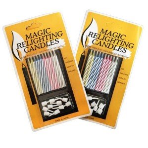 20 Funny Relight Trick Birthday Party Candles