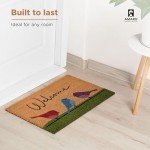 Funny Bird Welcome Mat - Colorful and Cheery