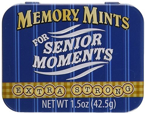 Memory Mints for Senior Moments - Gag Gift Tin