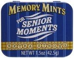 Memory Mints Gag Gift Tin for Seniors