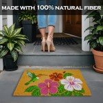 Hilarious Hummingbird Welcome Mat for Outdoor Fun